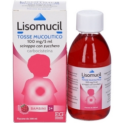 Lisomucil Mucolytic Cough Children Syrup with Sugar 200mL