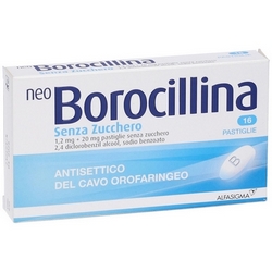 Neoborocillina Pastiglie Classiche senza Zucchero