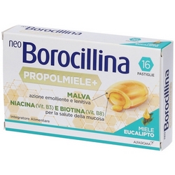 NeoBorocillina Propolmiele Miele ed Eucalipto Pastiglie 54,4g