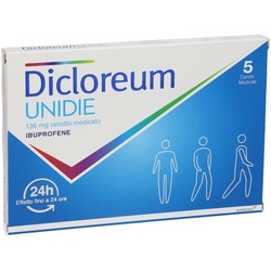 Dicloreum Unidie Cerotti Medicati 5x136mg - Pagina prodotto: https://www.farmamica.com/store/dettview.php?id=10697