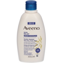 Aveeno Skin Relief Shower Cleansing Oil 300mL - Product page: https://www.farmamica.com/store/dettview_l2.php?id=10855