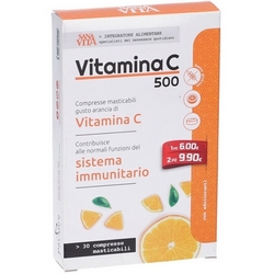 Sanavita Vitamin C Chewable Tablets 45g - Product page: https://www.farmamica.com/store/dettview_l2.php?id=11722