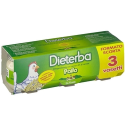 Dieterba Chicken Homogenized 3x80g - Product page: https://www.farmamica.com/store/dettview_l2.php?id=11738