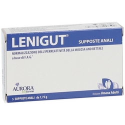 Lenigut Supposte Anali 8,75g - Pagina prodotto: https://www.farmamica.com/store/dettview.php?id=12032