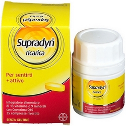 Supradyn Ricarica 35 Compresse 46,6g - Pagina prodotto: https://www.farmamica.com/store/dettview.php?id=12056