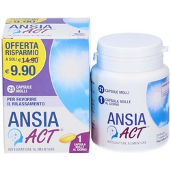 Anxiety ACT Softgels 6g - Product page: https://www.farmamica.com/store/dettview_l2.php?id=12091