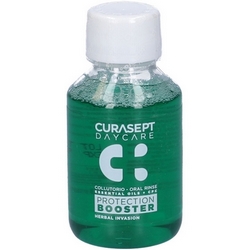 Curasept Daycare Protection Booster Herbal Invasion Mouthwash 100mL - Product page: https://www.farmamica.com/store/dettview_l2.php?id=12151