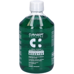 Curasept Daycare Protection Booster Herbal Invasion Collutorio 500mL - Pagina prodotto: https://www.farmamica.com/store/dettview.php?id=12152