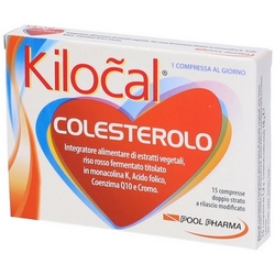 Kilocal Cholesterol Tablets 16g - Product page: https://www.farmamica.com/store/dettview_l2.php?id=12183