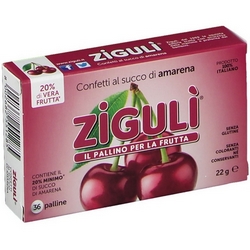 Ziguli Amarena Palline 22g - Pagina prodotto: https://www.farmamica.com/store/dettview.php?id=12310