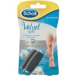 Scholl Velvet Soft Ricarica Micralumina - Pagina prodotto: https://www.farmamica.com/store/dettview.php?id=12328