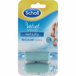 Scholl Velvet Smooth Wet-Dry Testine Rotanti Standard Ricambio - Pagina prodotto: https://www.farmamica.com/store/dettview.php?id=12330