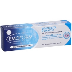 Emoform Sensitivity and Enamel Toothpaste 75mL - Product page: https://www.farmamica.com/store/dettview_l2.php?id=12365