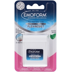 Emoform Flexresist Waxed Dental Floss - Product page: https://www.farmamica.com/store/dettview_l2.php?id=12372