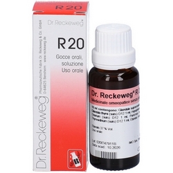 Dr Reckeweg R20 Gocce 22mL - Pagina prodotto: https://www.farmamica.com/store/dettview.php?id=12434