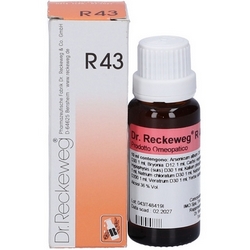 Dr Reckeweg R43 Gocce 22mL - Pagina prodotto: https://www.farmamica.com/store/dettview.php?id=12462