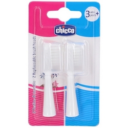 Chicco Testine di Ricambio per Spazzolino Elettrico - Pagina prodotto: https://www.farmamica.com/store/dettview.php?id=12550