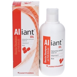 Aliant Oil Doccia Shampoo per Pelli Delicate 250mL - Pagina prodotto: https://www.farmamica.com/store/dettview.php?id=12578