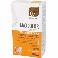 MaxColor Vegetal Tintura 07 Biondo Cenere 140mL - Pagina prodotto: https://www.farmamica.com/store/dettview.php?id=2261