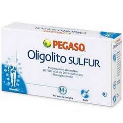 Oligolito Sulfur Fiale Sublinguali 20x2mL - Pagina prodotto: https://www.farmamica.com/store/dettview.php?id=2442