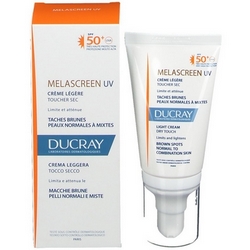 Ducray Melascreen Crema Leggera SPF50 40mL - Pagina prodotto: https://www.farmamica.com/store/dettview.php?id=6001