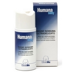 Humana Baby Bath Foam Ultra-Delicate 250mL - Product page: https://www.farmamica.com/store/dettview_l2.php?id=8364