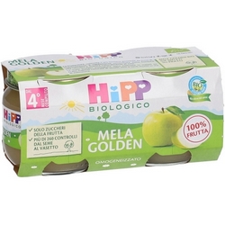 HiPP Bio Omogeneizzato Mela Golden 2x80g - Pagina prodotto: https://www.farmamica.com/store/dettview.php?id=8631