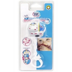 Mister Baby Proteggi Succhietto Ippo Bianco - Pagina prodotto: https://www.farmamica.com/store/dettview.php?id=9853